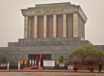 Hanoi, mausoleum of Ho Chi Minh