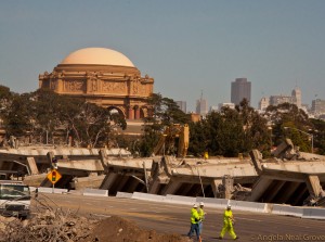 new road for monday morning from Golden Gate Bridge