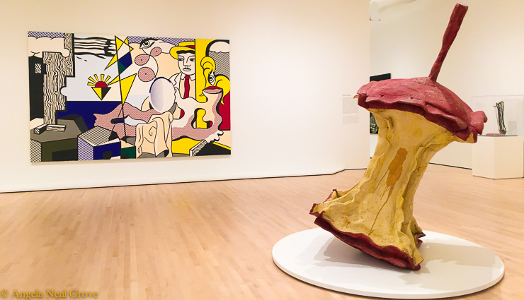 San Franciscos new Art Cornucopia. Gallery with Lichtenstein/ Photo: A. N Grove 