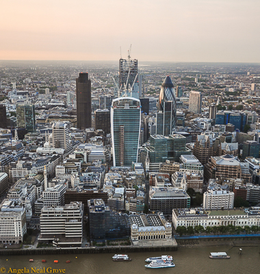 Brexit Fallout. The New and vibrant City of London with much new building showing great economic success. //Photo: A.A.Grove