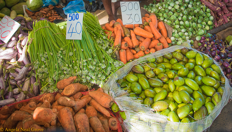 Traveling Spoon's Culinary Adventure; The produce market in Columbo, Sri Lanka, is a cornucopia of exotic fruits and vegetables//Photo:A.N.Grove