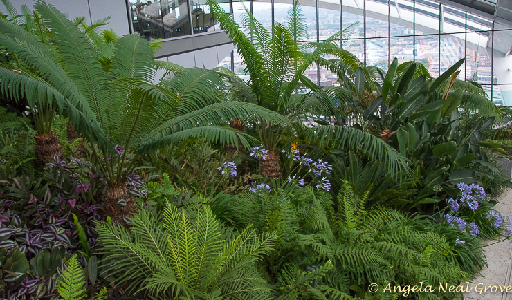 English Garden style: The three story roof garden on top of London's Walkie Talkie building