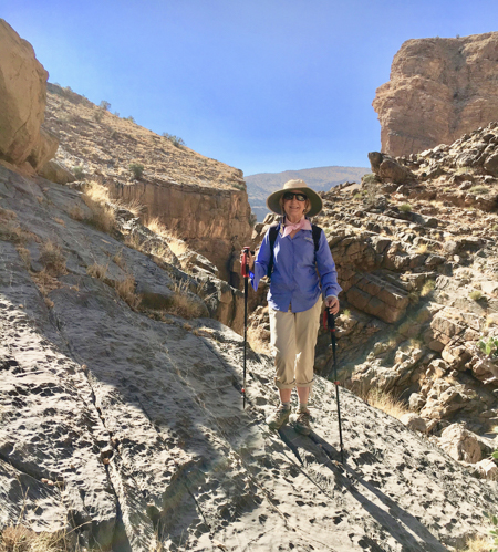 Oman highlights angela hiking