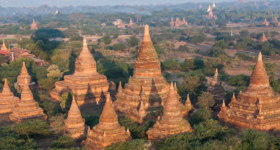 Sunrise over the plains of Bagan | Photo: Angela Neal Grove