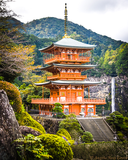 Japan Tip to Toe: An Extraordinary Odyessy: Nachi Taisha Shinto Shrine in the Kii Mountains is a major pilgrimage destination.