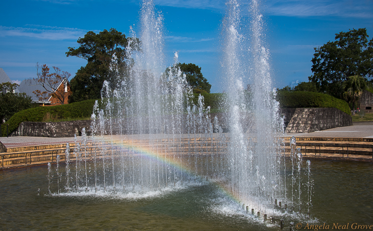 Japan Tip to Toe: An Extraordinary Odyessy: Nagasaki Peace fountain in the peace park. A.N.Grove