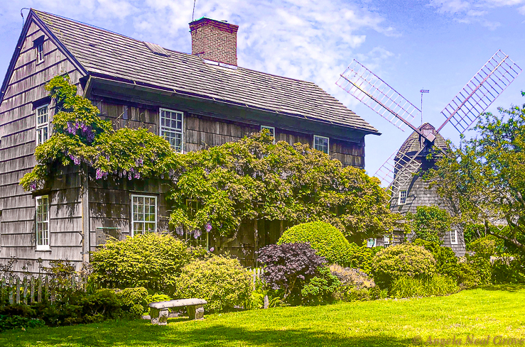 Mulford house, East Hampton, was built in 1680 by Josiah Hobart.It is one of America's most intact English Colonial Farmsteads. It was later purchased by Samuel Mulford who constructed a whaling wharf and warehouse at North West Harbor. Today it is a living museum. //PHOTO;ANGROVE//