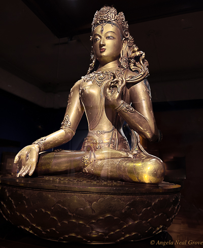 In the Zanabazar Museum of Fine Arts is White Tara, an exquisite bronze by sculptor Zanabazar
PHOTO; AN Grove